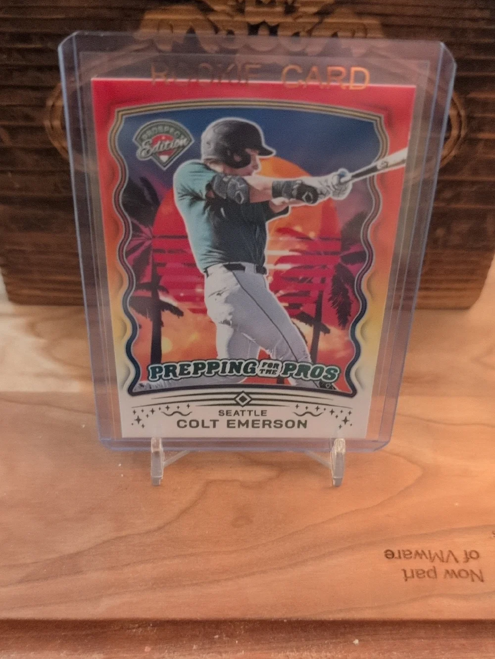 2025 Panini Colt Emerson Prepping For The Pros Prospect Rookie Card Mariners - Picture 1 of 2